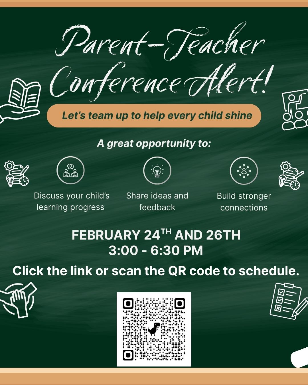 Parent - Teacher Conference Alert!